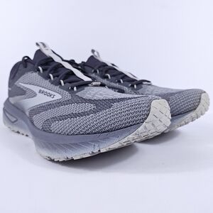 Brooks Revel 7 Mens 14 Neutral Cushion Lightweight Road Running Shoes Gray